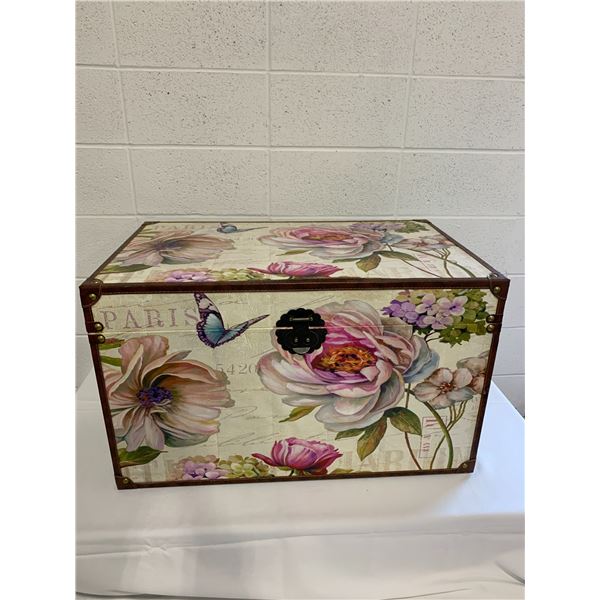 Floral Paris Trunk