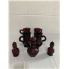 Image 1 : Avon Cape Cod Cranberry Glass