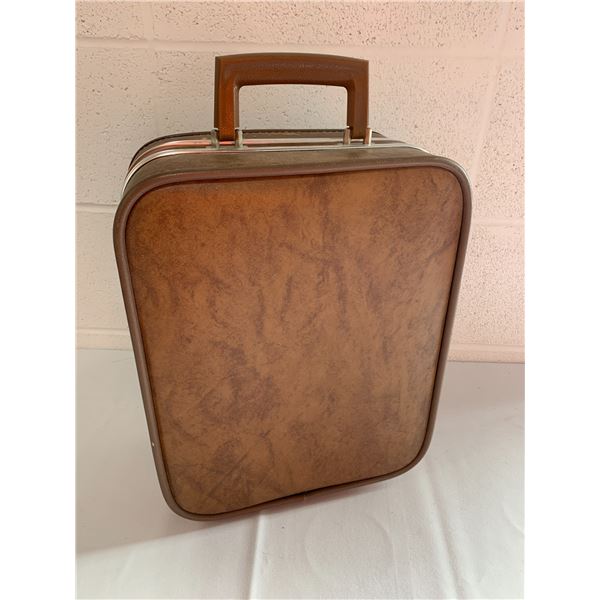 Vintage 1960's Mini Bar Travel Suitcase