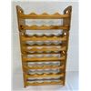Image 1 : Wooden Stackable Wine Rack