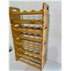 Image 2 : Wooden Stackable Wine Rack
