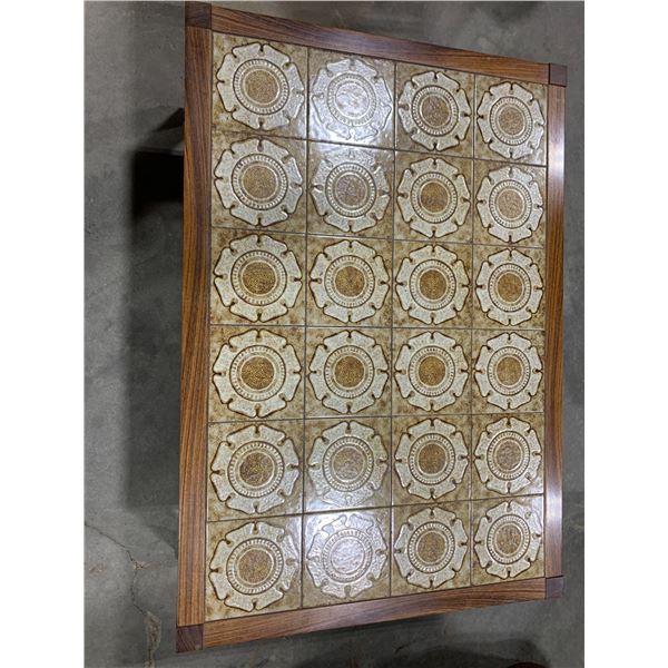 Mid Century Modern Tile Top Coffee table