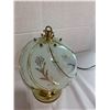 Image 3 : Floral theme Touch Lamp with Gold Finish