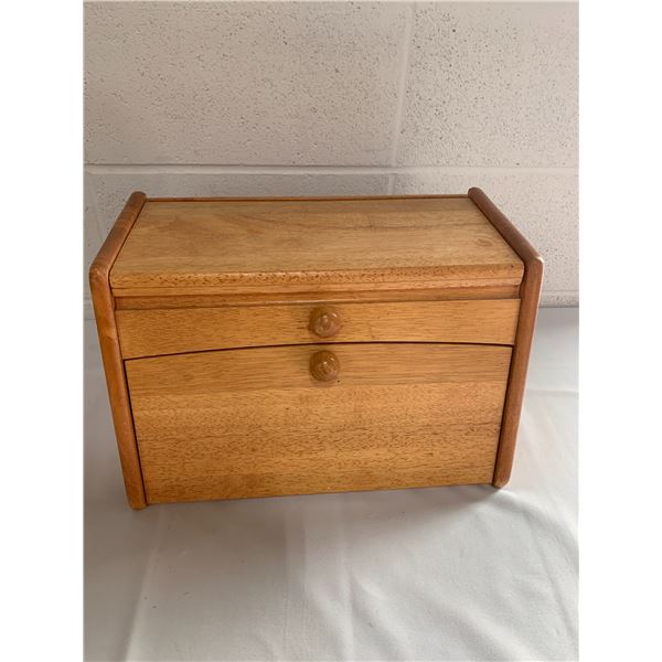 Wooden Breadbox