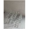 Image 2 : Set of 24 Crystal Glasses