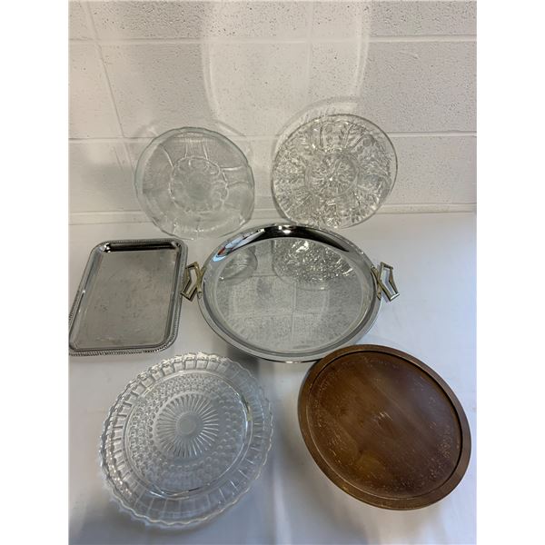 Serving Platter and Trays