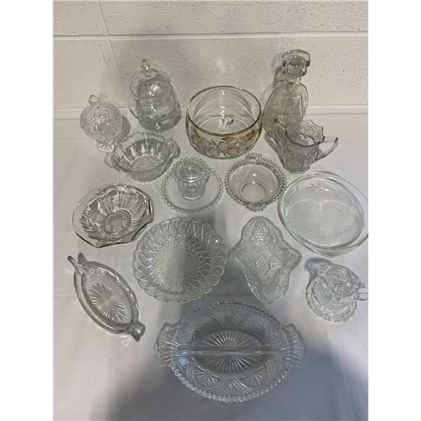 Glassware Lot