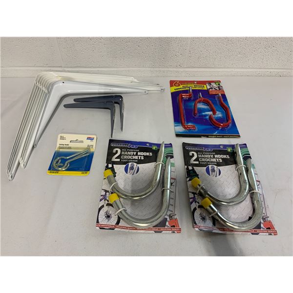 Shelving and Hangers Lot