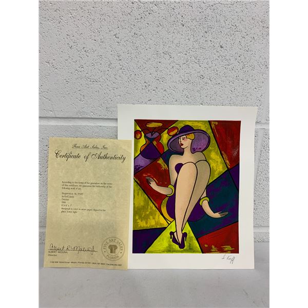 Serigraph In Color On Wove Paper