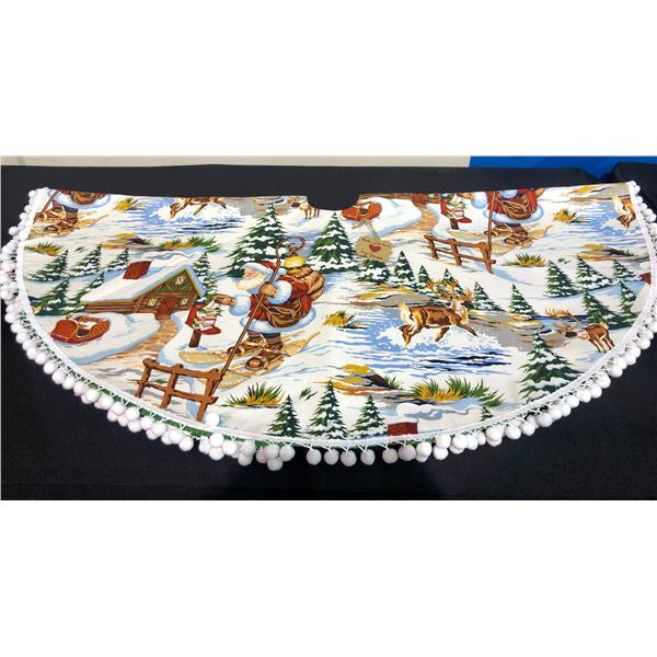 Outdoors Santa Tree Skirt