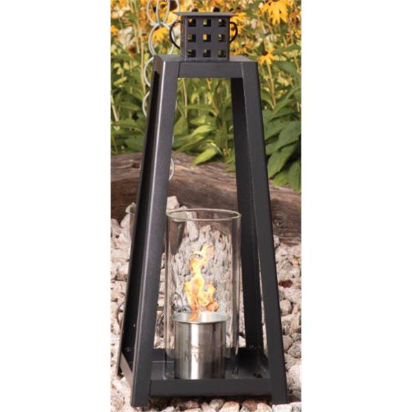 Tabletop Fireplace Lantern w/ NWTF Logo Set of 2