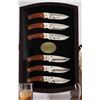 Image 1 : Six Species Wild Turkey Knife Set with Display Case