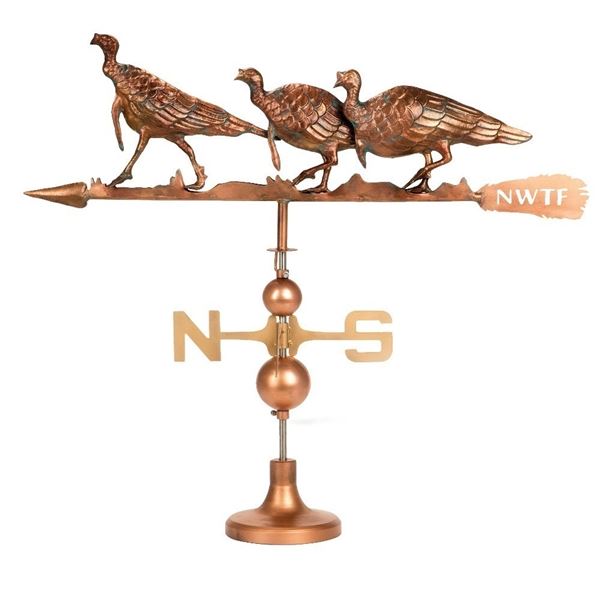 NWTF Turkey Weathervane