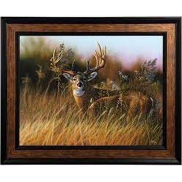 "Sunrise Buck" Giclee by Eddie Leroy