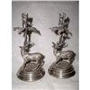 Image 1 : Silver Plated Candlesticks Walker  Hall #2354730