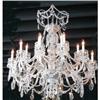 Image 1 : Crystal Chandelier Ceiling Fixture #2355137