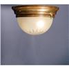 Image 1 : Flush-mount brass fixture #2355483