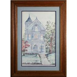 "Victorian Home" Print by Ava Freeman #2368500