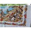 Image 1 : Vntg.PRINTED TABLECLOTH - CATTLE ROUND-UP + #2368581
