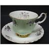 Image 1 : QUEEN ANNE CHINA CUP&SAUCER VIOLETS #2368584