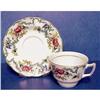 Image 1 : English Tea Cup & Saucer - FLORADORA #2368643