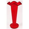 Image 1 : Red & Black Tango Glass Vase #2369155