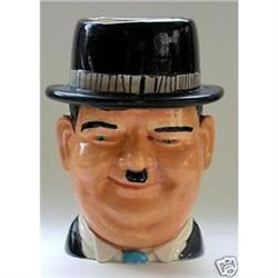 Oliver Hardy Ceramic Toby Jug  #2369215