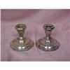 Image 1 : 2 Sterling Silver Candlesticks #2369275
