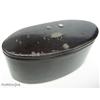 Image 1 : Papier Mache Oval Snuff Box (c1840) #2369374