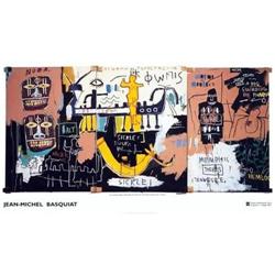 JEAN-MICHEL BASQUIAT LARGE RARE PROVACTIVE ART#2369503