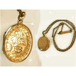 Antique Victorian 9ct  rose gold Fancy locket #2369551