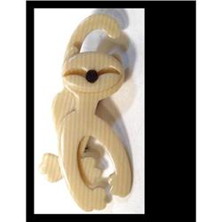 Whimsical LAYERED Lea Stein Comical cat Brooch #2369553