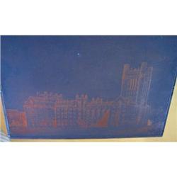 Large Cathedral Printing Plate-Copper #2369604