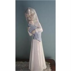 Hand Crafted Tengra Mother and Child Figurine #2369618