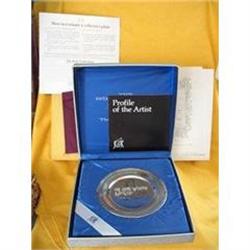 1973 Sterling Silver Mothers Day Plate #0613 #2369621