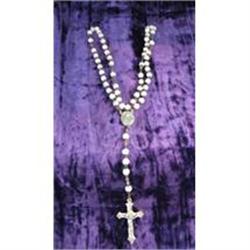 Mother of Pearl Sterling Silver Rosary #2369630