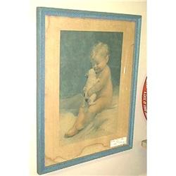 14X18 BESSIE PEASE GUTMANN ORIGINAL PRINT CHUMS#2369632