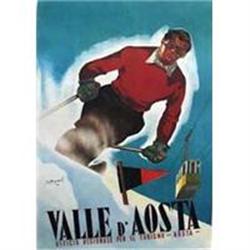 Valle d'Aosta poster by Musati, Later printing #2369757