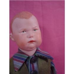 Vintage Heubach Repro Boy, All Porcelain #2369764