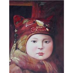Young Girl w/ Tiger on Head, Mint  #2369773