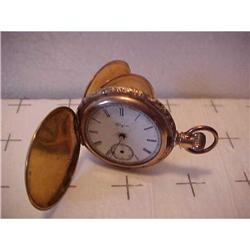 Ladies Elgin pocket or Lapel gold 3 way #2369780