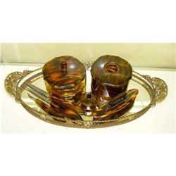 Mirror Vanity Tray Celluloid Objects of Vertu #2369804