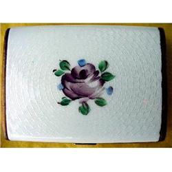 VINTAGE GUILLOCHE ENAMEL HP CIGARETTE / CARD #2369825