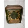 Image 1 : English Tea Caddy Tin C.1900 #2391566