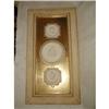 Image 1 : Three Plaster Intaglios Framed Reverse Glass #2391579