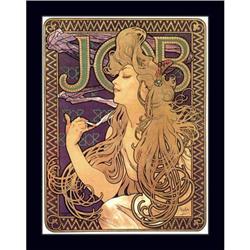 10 MUCHA VINTAGE ART NOUVEAU "JOB" SERIGRAPHS #2391763