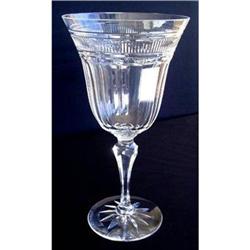 (6) SGND ART DECO KOSTA BODA CRYSTAL WINE #2391776