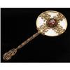 Image 1 : APOLLO Jeweled & Ornate Brass Hand Mirror  #2391921