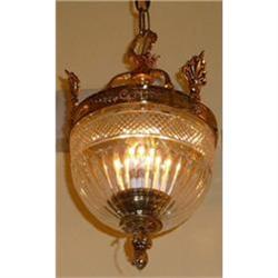 Cut Crystal Chandelier Ceiling Fixture #2392015