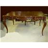 Image 1 : Mahogany Partner's Desk Writing Table #2392036